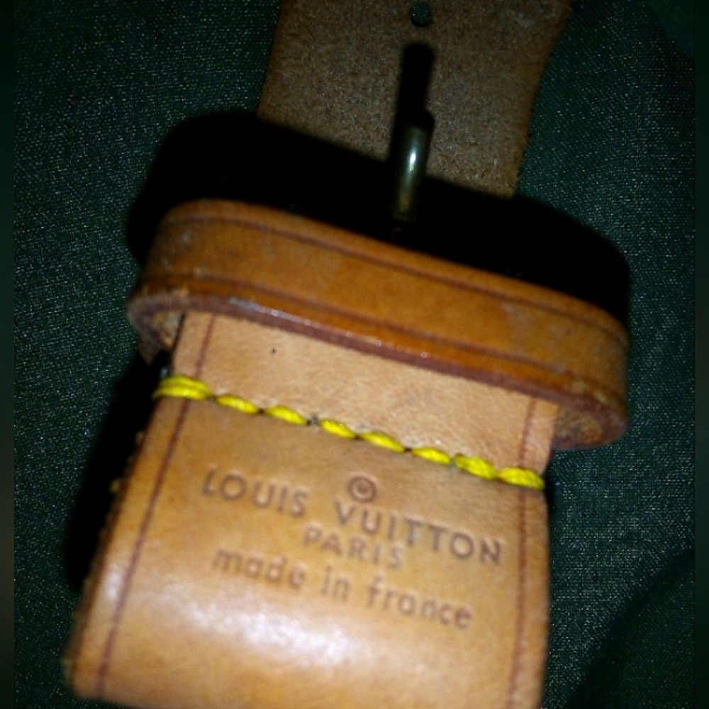 Authentic Louis Vuitton Leather Strap Poignet